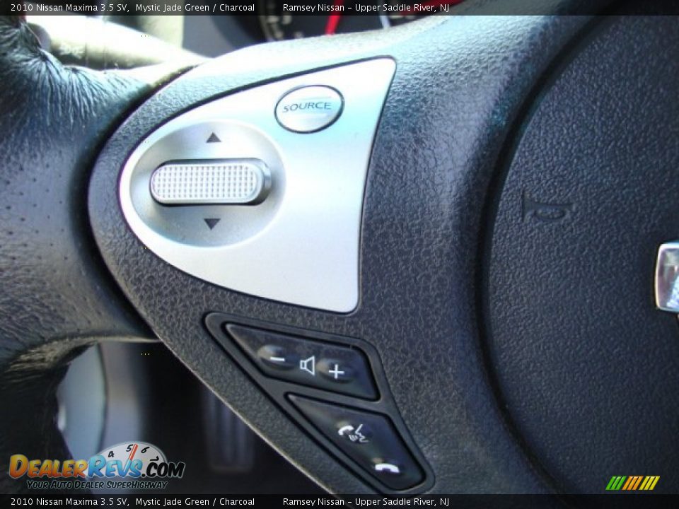 2010 Nissan Maxima 3.5 SV Mystic Jade Green / Charcoal Photo #15
