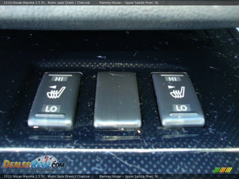 2010 Nissan Maxima 3.5 SV Mystic Jade Green / Charcoal Photo #20