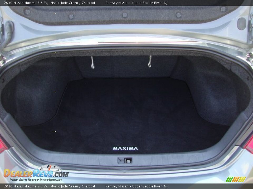 2010 Nissan Maxima 3.5 SV Mystic Jade Green / Charcoal Photo #24
