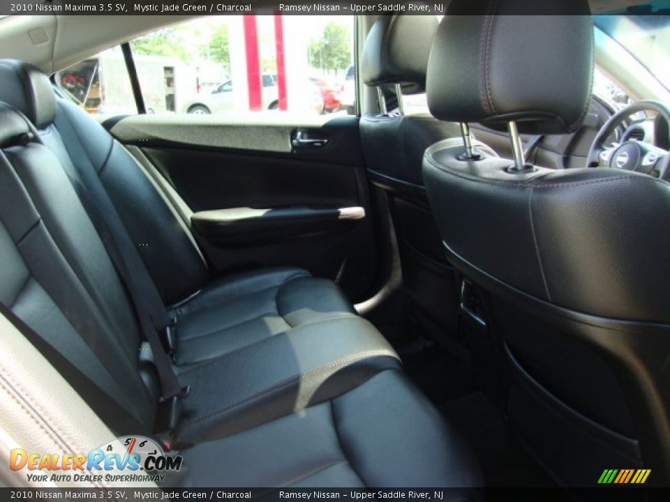 2010 Nissan Maxima 3.5 SV Mystic Jade Green / Charcoal Photo #26