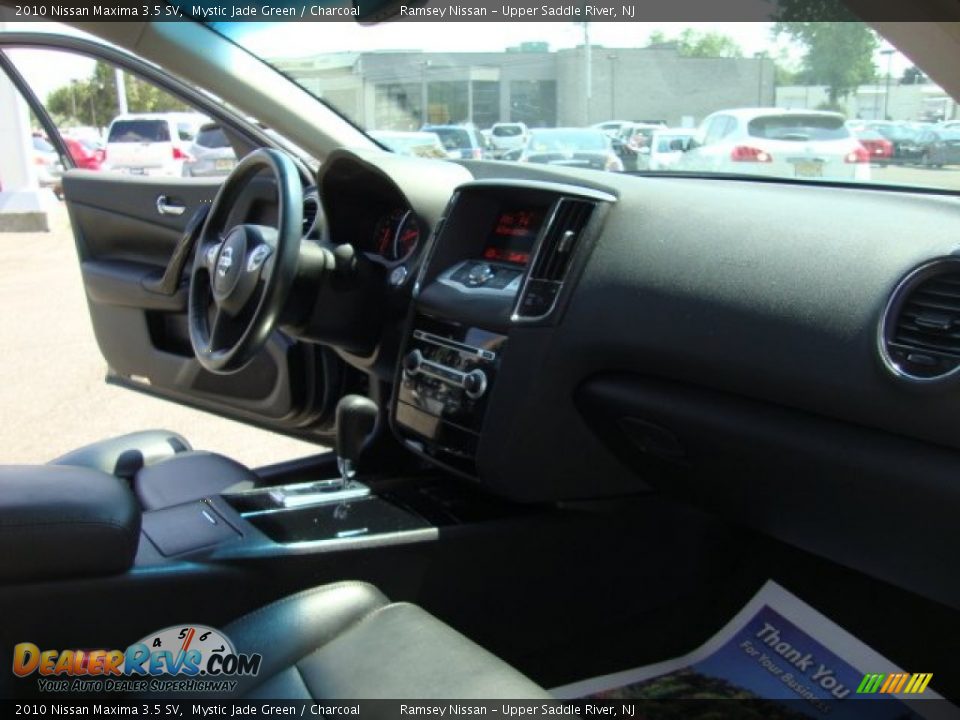 2010 Nissan Maxima 3.5 SV Mystic Jade Green / Charcoal Photo #28