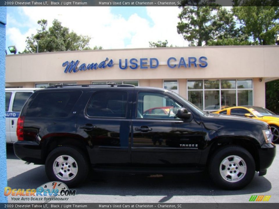 2009 Chevrolet Tahoe LT Black / Light Titanium Photo #1