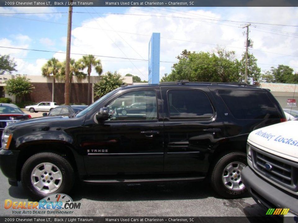 2009 Chevrolet Tahoe LT Black / Light Titanium Photo #5
