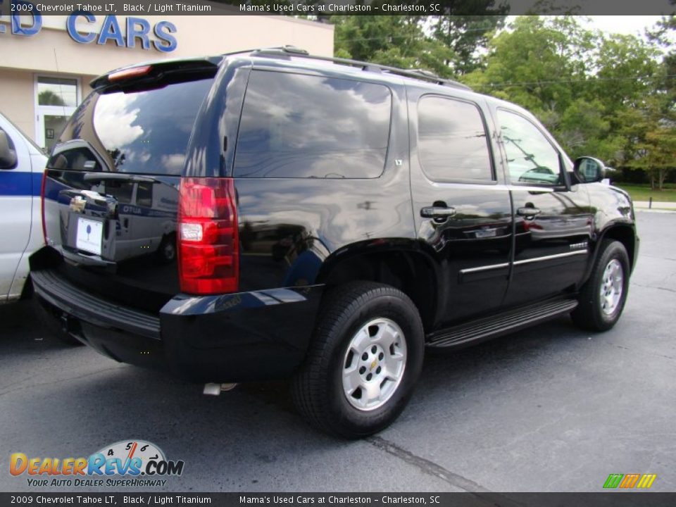 2009 Chevrolet Tahoe LT Black / Light Titanium Photo #7