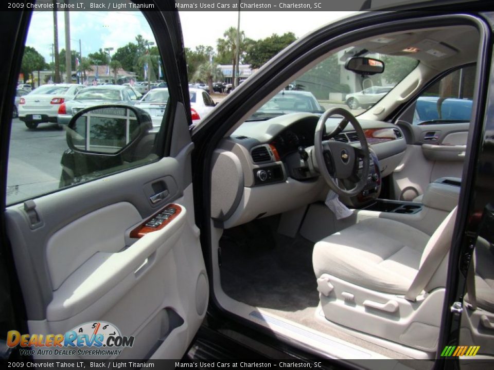 2009 Chevrolet Tahoe LT Black / Light Titanium Photo #8