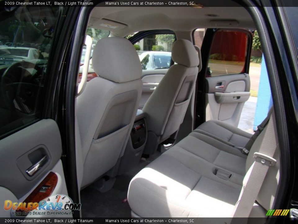 2009 Chevrolet Tahoe LT Black / Light Titanium Photo #10