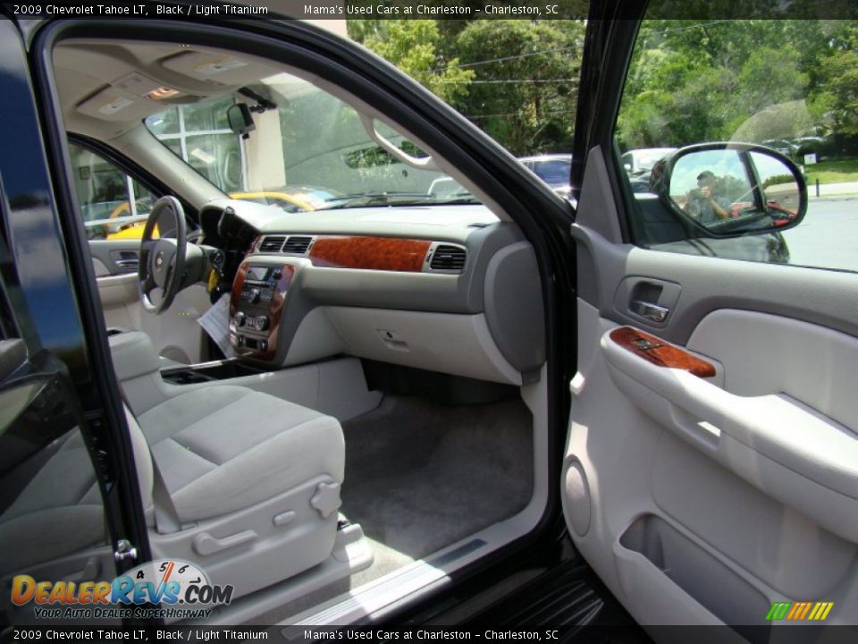 2009 Chevrolet Tahoe LT Black / Light Titanium Photo #13