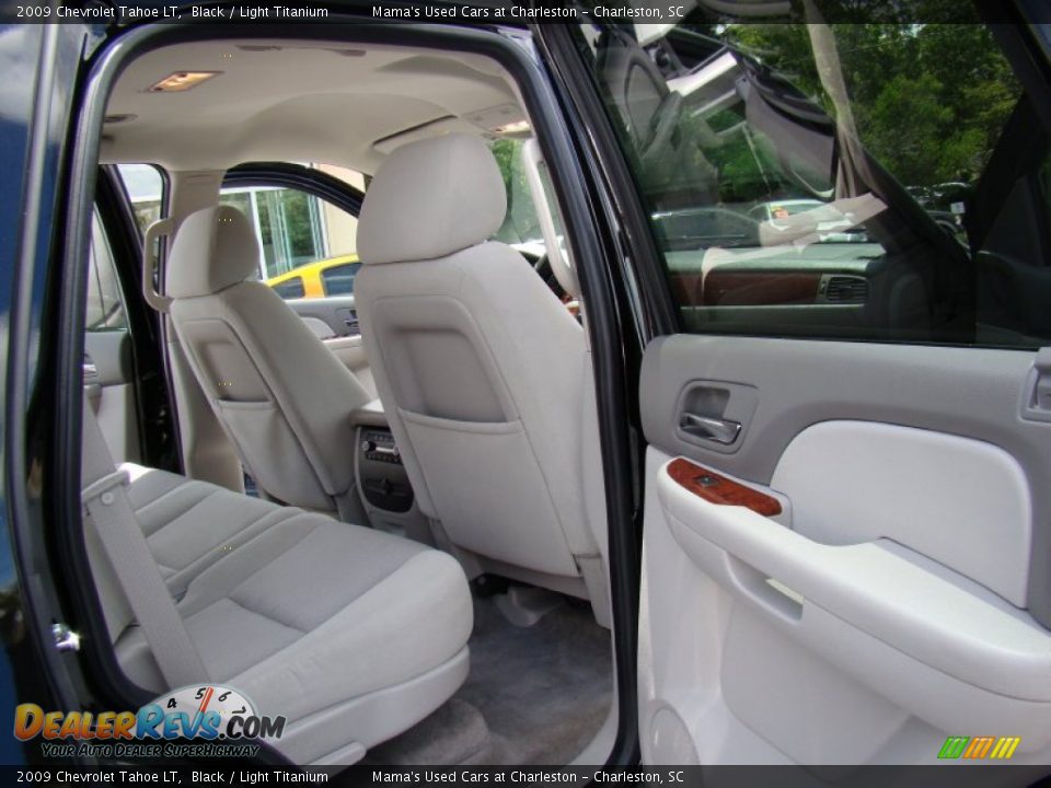 2009 Chevrolet Tahoe LT Black / Light Titanium Photo #14