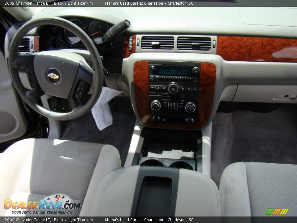 2009 Chevrolet Tahoe LT Black / Light Titanium Photo #15