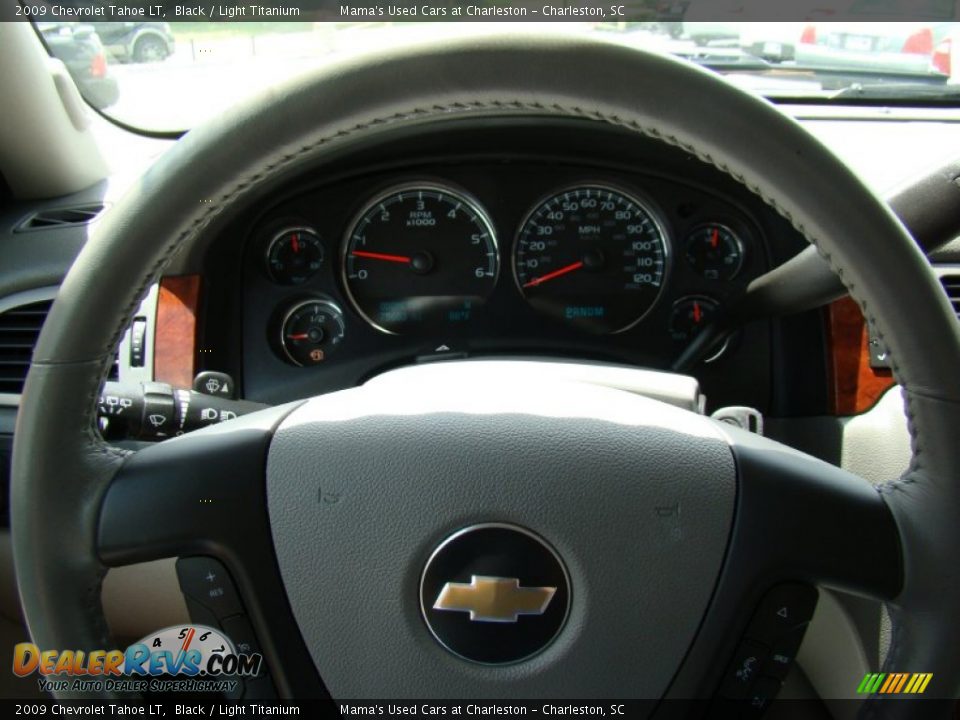 2009 Chevrolet Tahoe LT Black / Light Titanium Photo #21