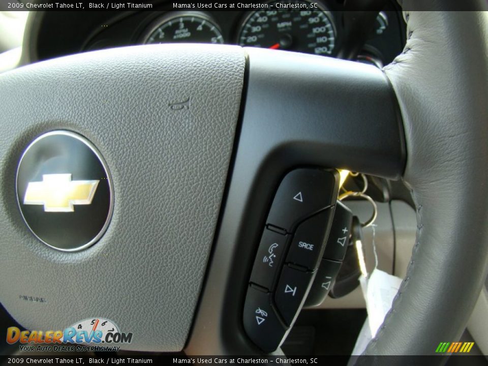 2009 Chevrolet Tahoe LT Black / Light Titanium Photo #23