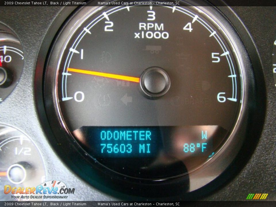 2009 Chevrolet Tahoe LT Black / Light Titanium Photo #25