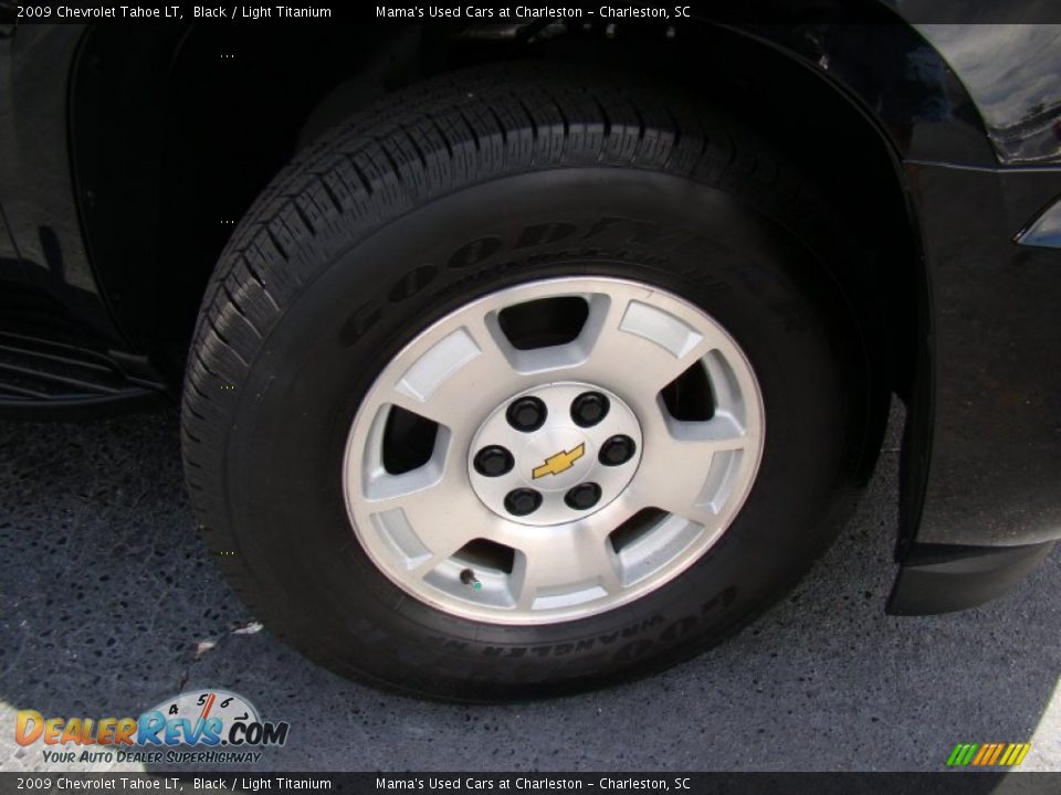 2009 Chevrolet Tahoe LT Black / Light Titanium Photo #28