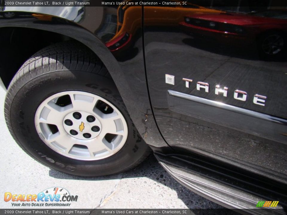 2009 Chevrolet Tahoe LT Black / Light Titanium Photo #31
