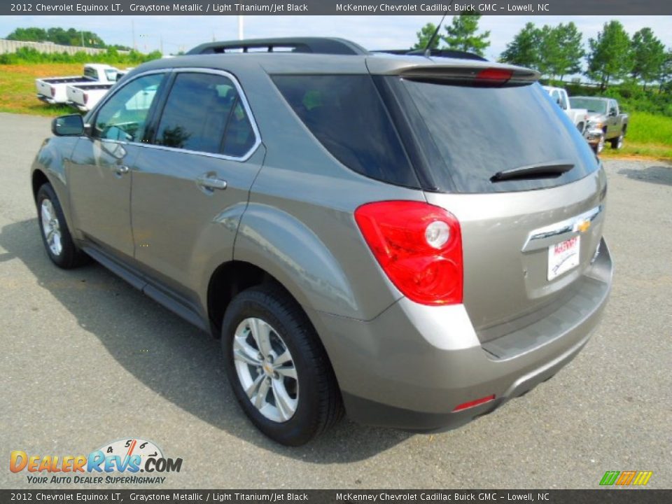2012 Chevrolet Equinox LT Graystone Metallic / Light Titanium/Jet Black Photo #5