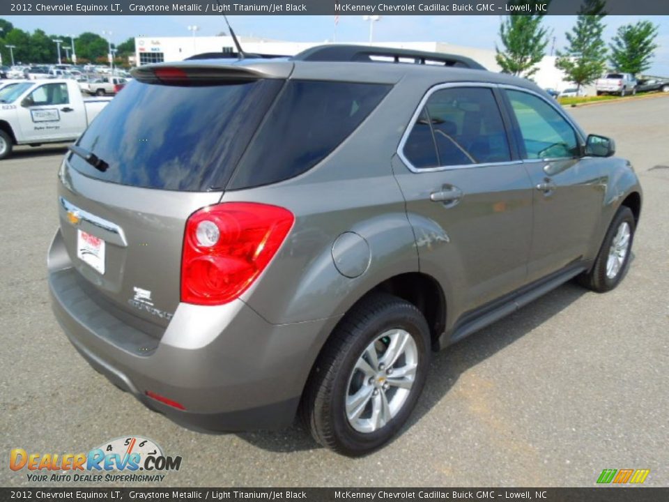 2012 Chevrolet Equinox LT Graystone Metallic / Light Titanium/Jet Black Photo #6