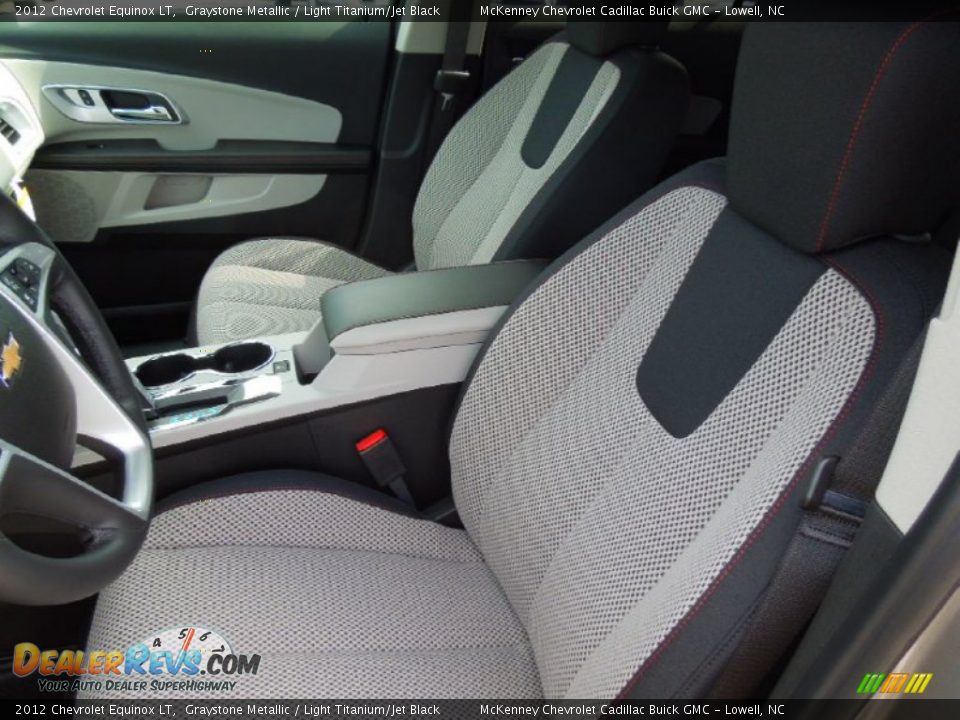 2012 Chevrolet Equinox LT Graystone Metallic / Light Titanium/Jet Black Photo #9