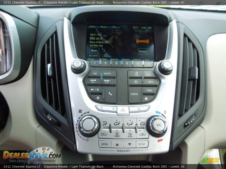 2012 Chevrolet Equinox LT Graystone Metallic / Light Titanium/Jet Black Photo #12