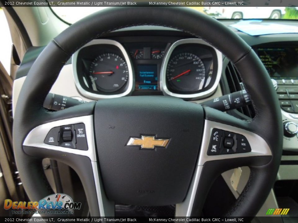 2012 Chevrolet Equinox LT Graystone Metallic / Light Titanium/Jet Black Photo #13