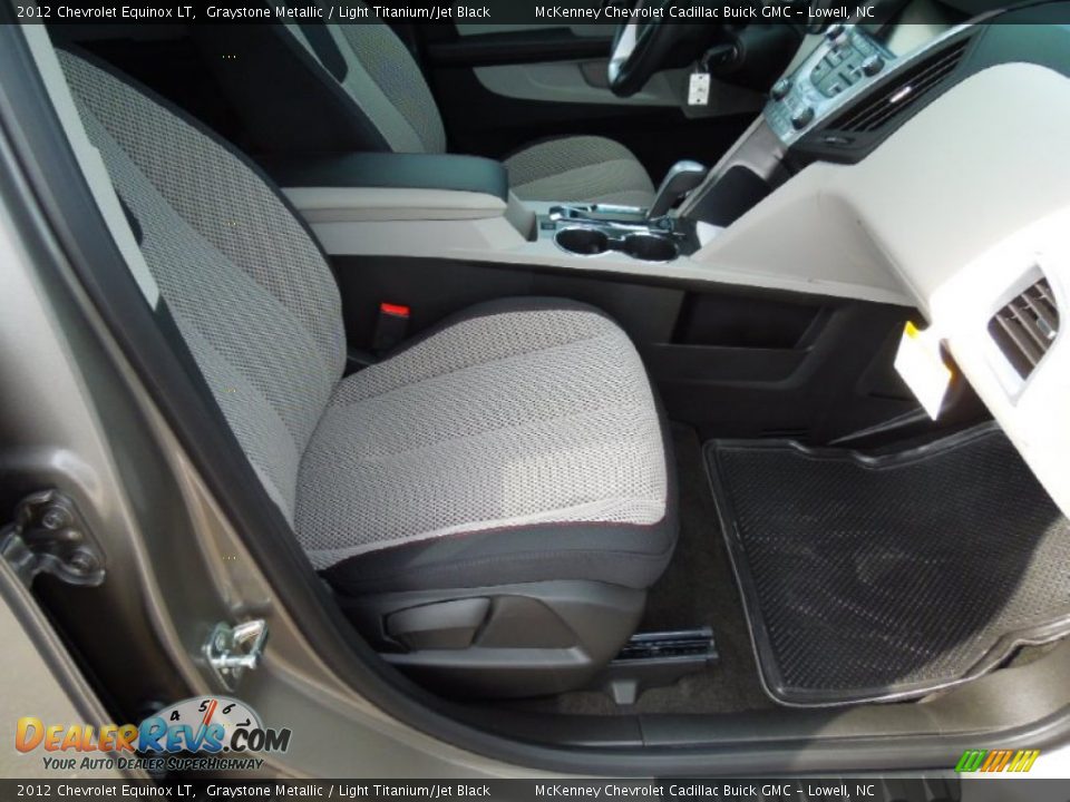 2012 Chevrolet Equinox LT Graystone Metallic / Light Titanium/Jet Black Photo #20