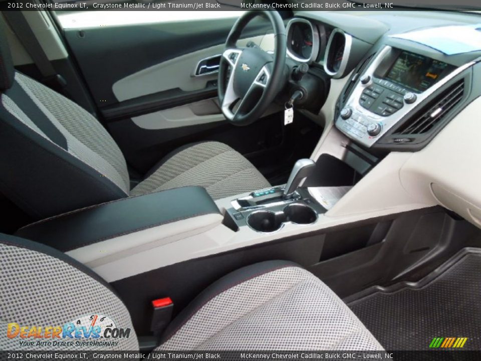 2012 Chevrolet Equinox LT Graystone Metallic / Light Titanium/Jet Black Photo #21