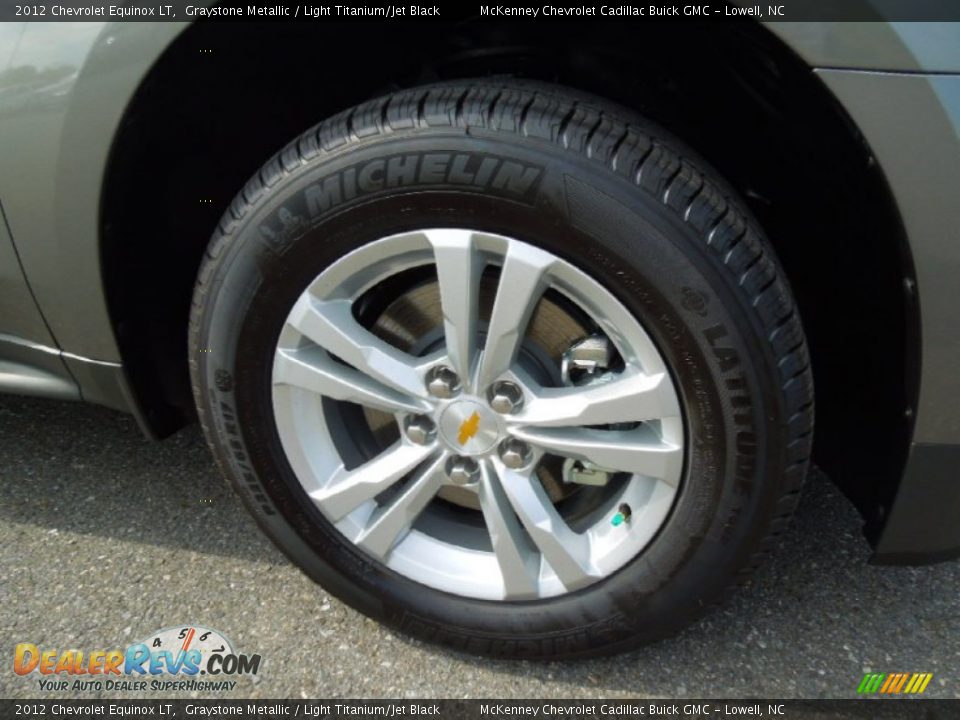 2012 Chevrolet Equinox LT Graystone Metallic / Light Titanium/Jet Black Photo #23