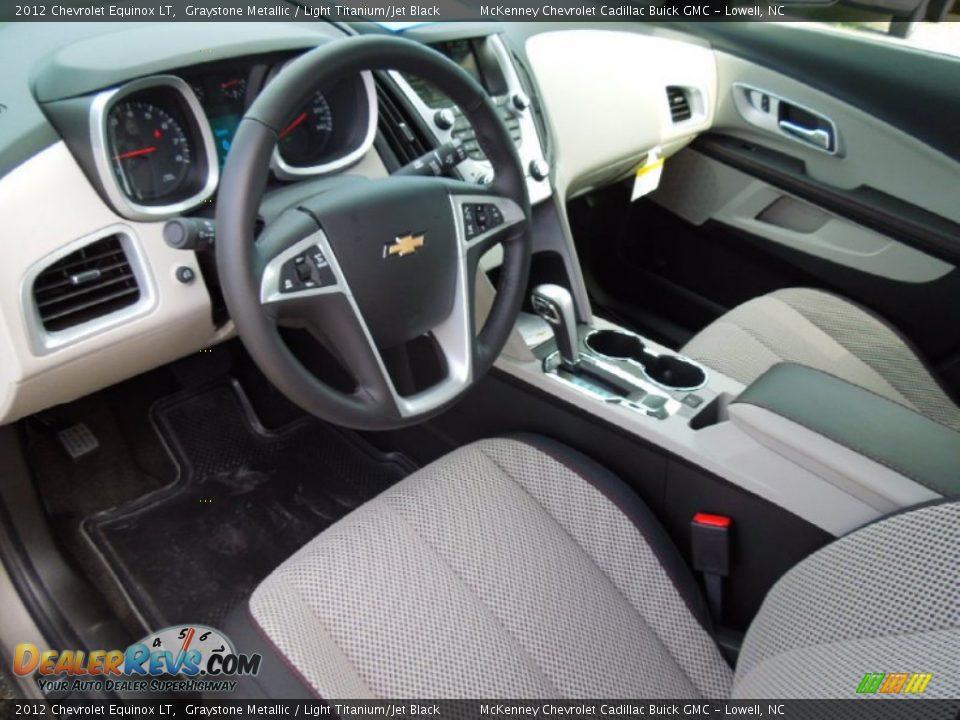 2012 Chevrolet Equinox LT Graystone Metallic / Light Titanium/Jet Black Photo #25