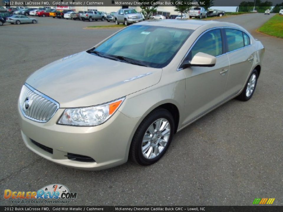 2012 Buick LaCrosse FWD Gold Mist Metallic / Cashmere Photo #1