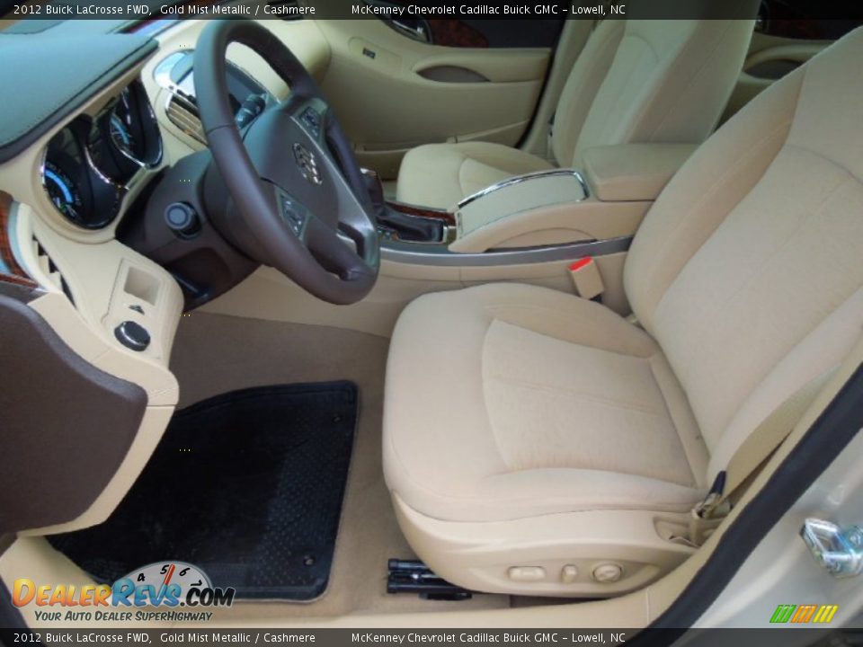 2012 Buick LaCrosse FWD Gold Mist Metallic / Cashmere Photo #8