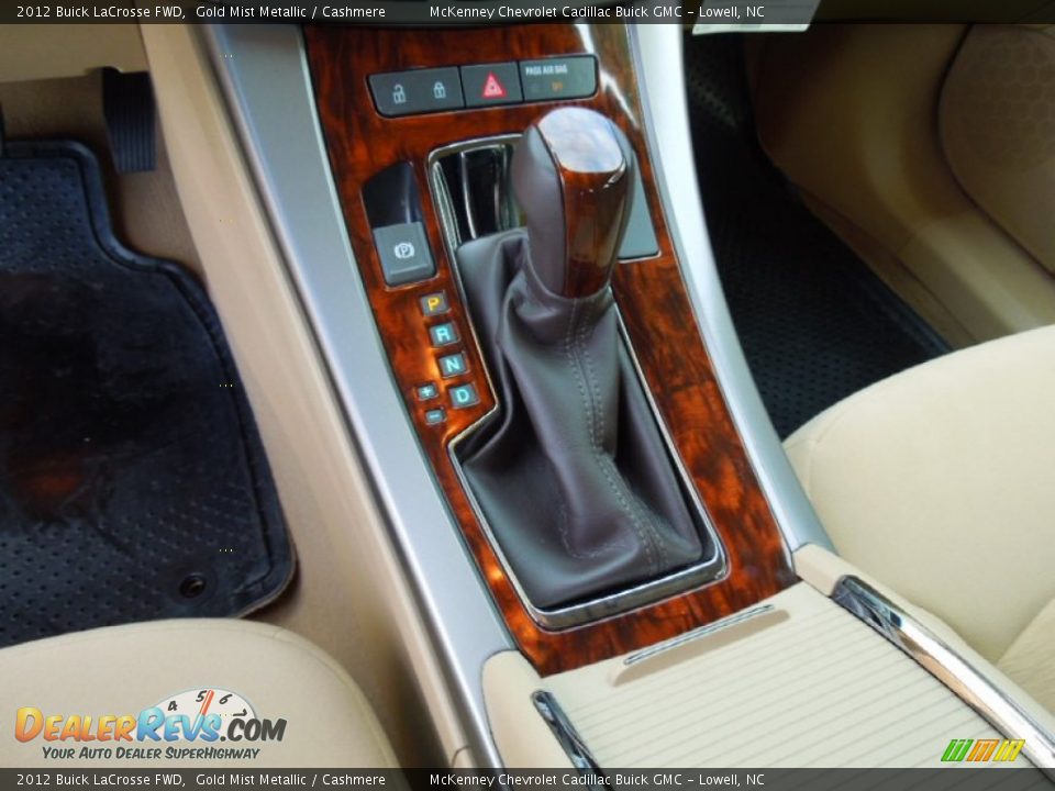 2012 Buick LaCrosse FWD Gold Mist Metallic / Cashmere Photo #11