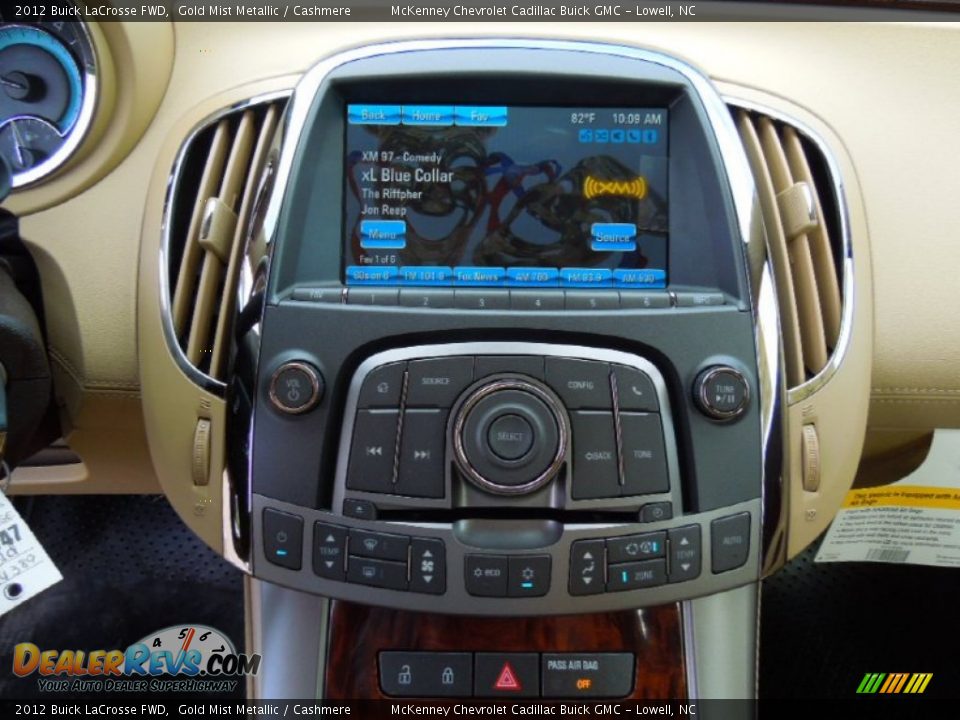 2012 Buick LaCrosse FWD Gold Mist Metallic / Cashmere Photo #12