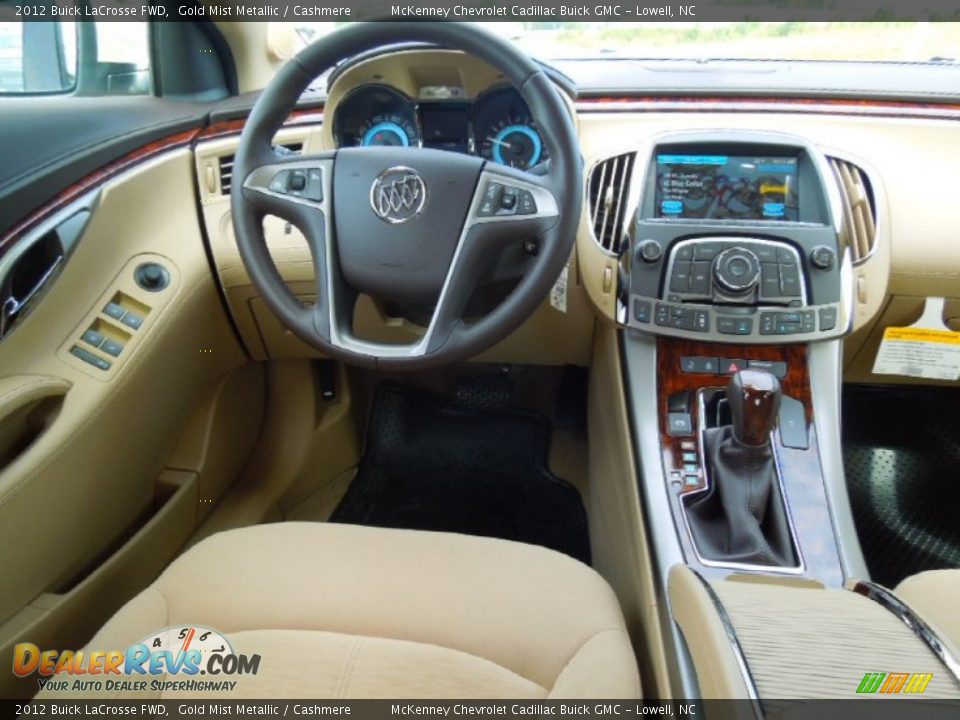 2012 Buick LaCrosse FWD Gold Mist Metallic / Cashmere Photo #16