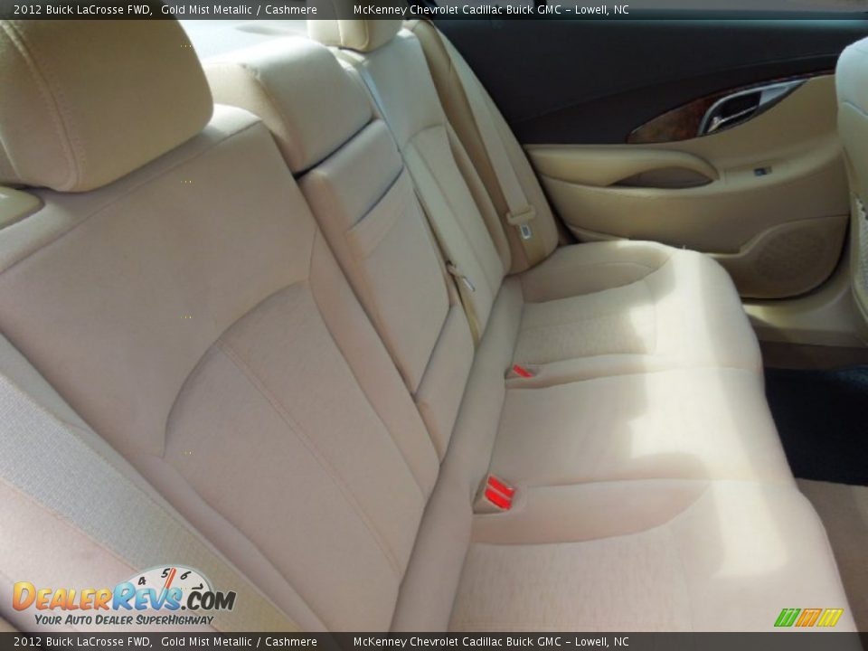2012 Buick LaCrosse FWD Gold Mist Metallic / Cashmere Photo #19