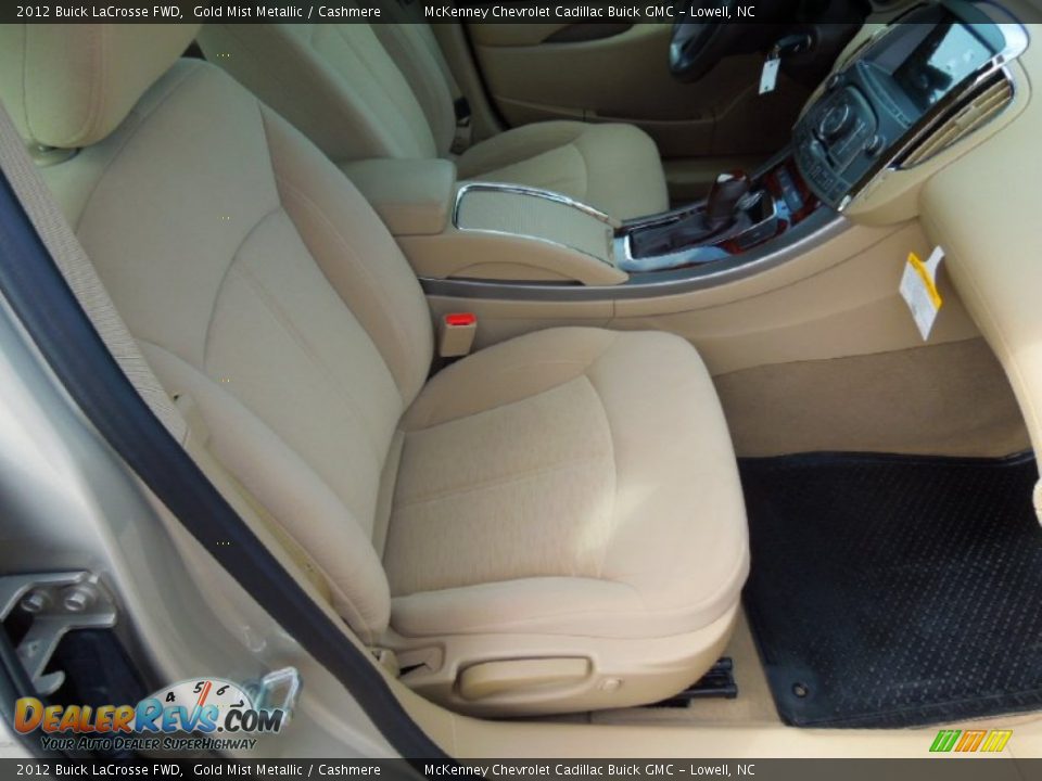 2012 Buick LaCrosse FWD Gold Mist Metallic / Cashmere Photo #20