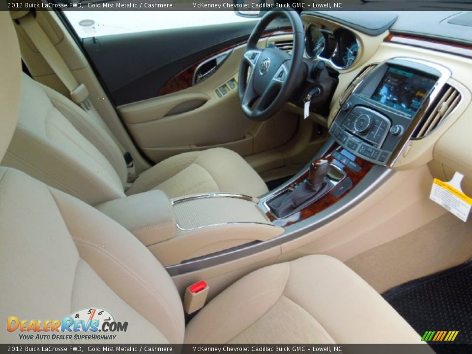 2012 Buick LaCrosse FWD Gold Mist Metallic / Cashmere Photo #21