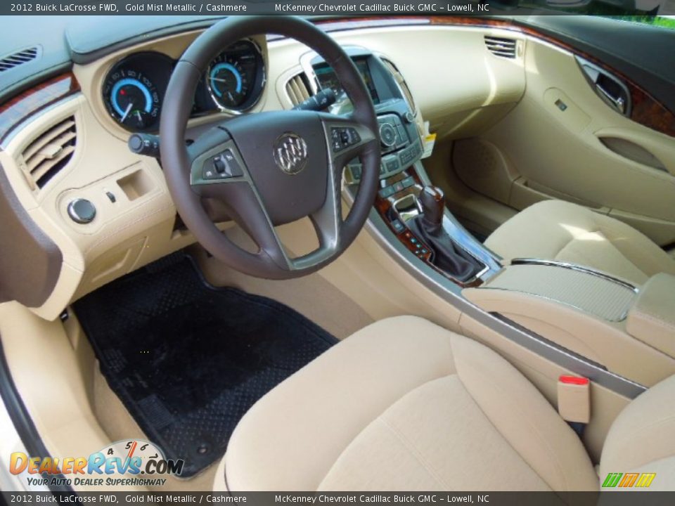 2012 Buick LaCrosse FWD Gold Mist Metallic / Cashmere Photo #25