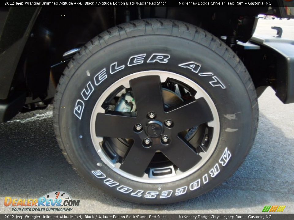 2012 Jeep Wrangler Unlimited Altitude 4x4 Wheel Photo #24