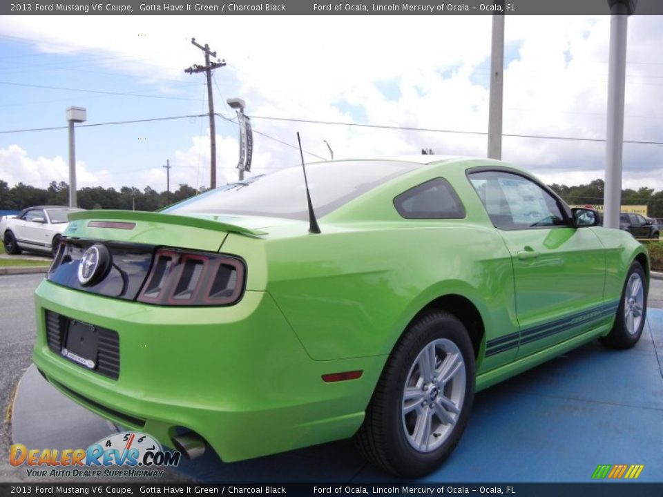 Gotta Have It Green 2013 Ford Mustang V6 Coupe Photo #3