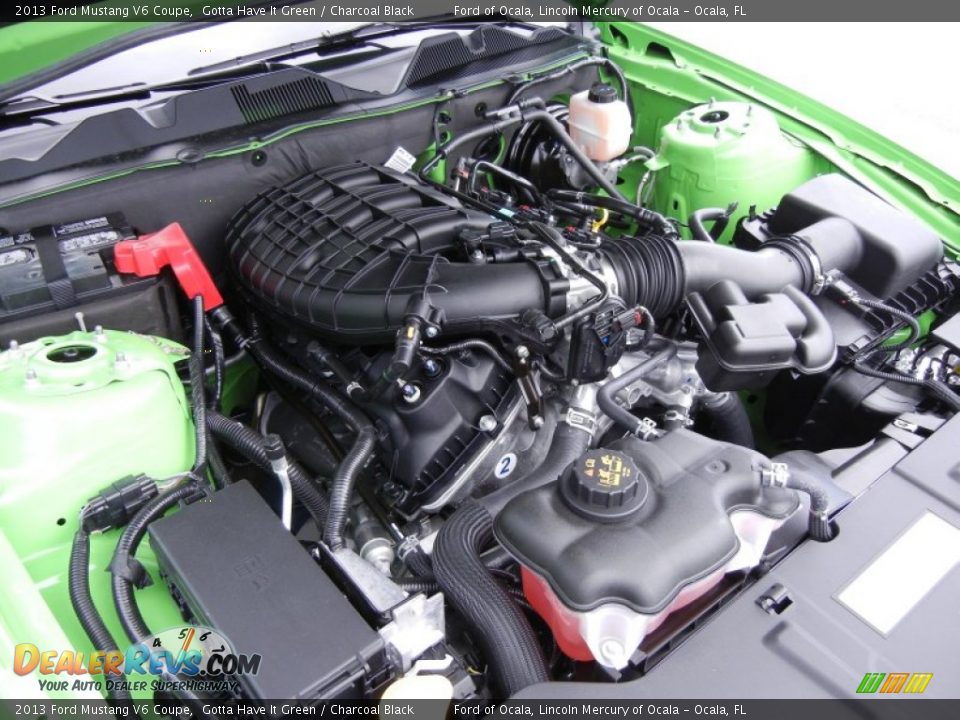 2013 Ford Mustang V6 Coupe 3.7 Liter DOHC 24-Valve Ti-VCT V6 Engine Photo #11