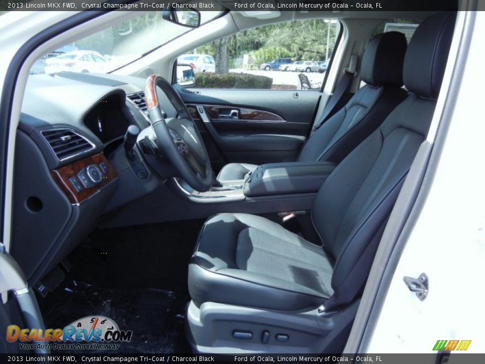 2013 Lincoln MKX FWD Crystal Champagne Tri-Coat / Charcoal Black Photo #5