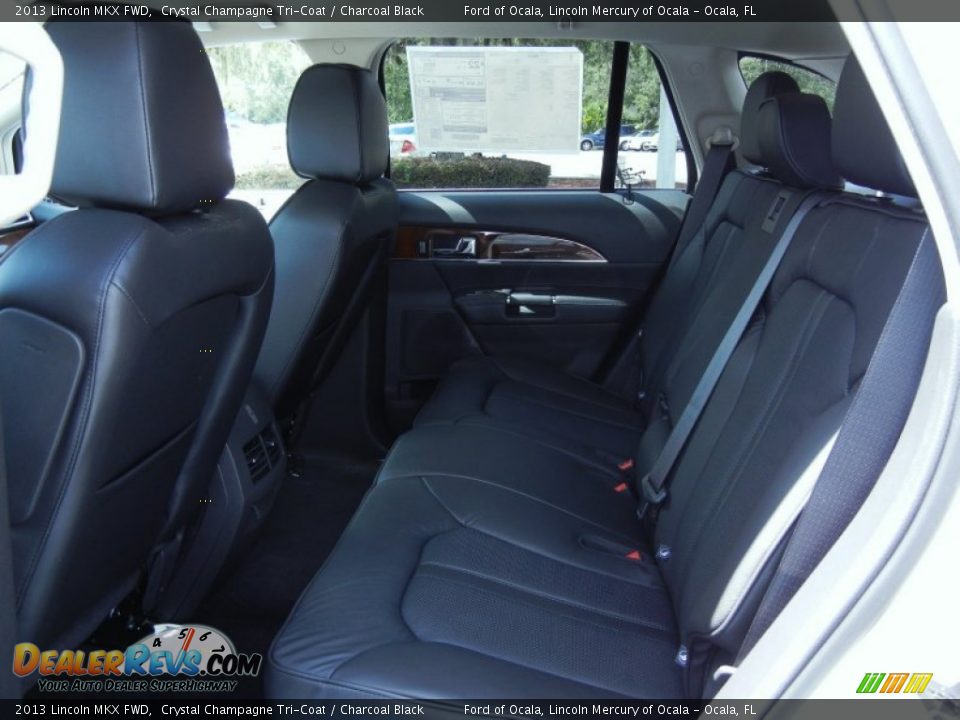 2013 Lincoln MKX FWD Crystal Champagne Tri-Coat / Charcoal Black Photo #6