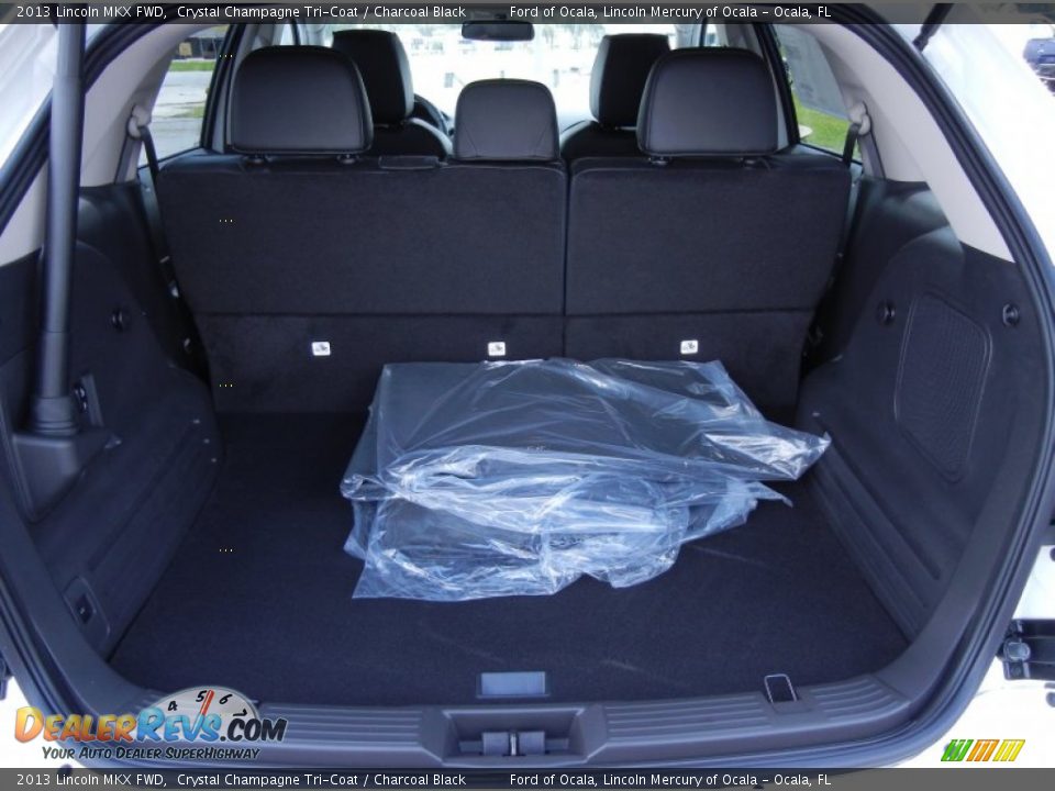 2013 Lincoln MKX FWD Crystal Champagne Tri-Coat / Charcoal Black Photo #10