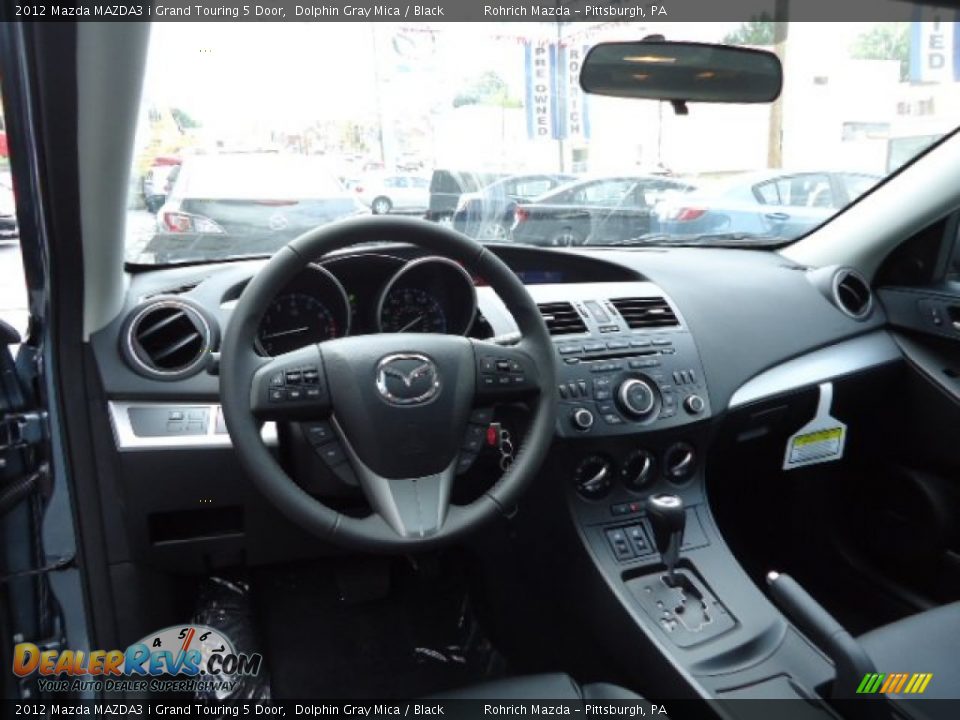 Dashboard of 2012 Mazda MAZDA3 i Grand Touring 5 Door Photo #12