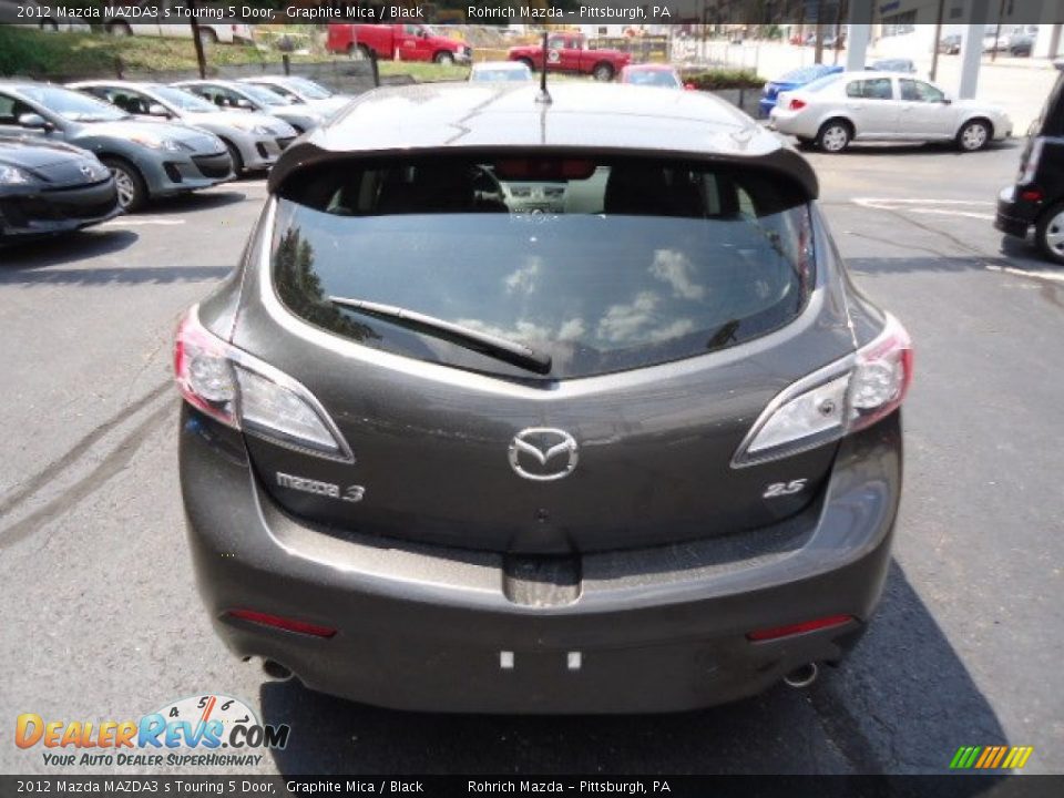 2012 Mazda MAZDA3 s Touring 5 Door Graphite Mica / Black Photo #4