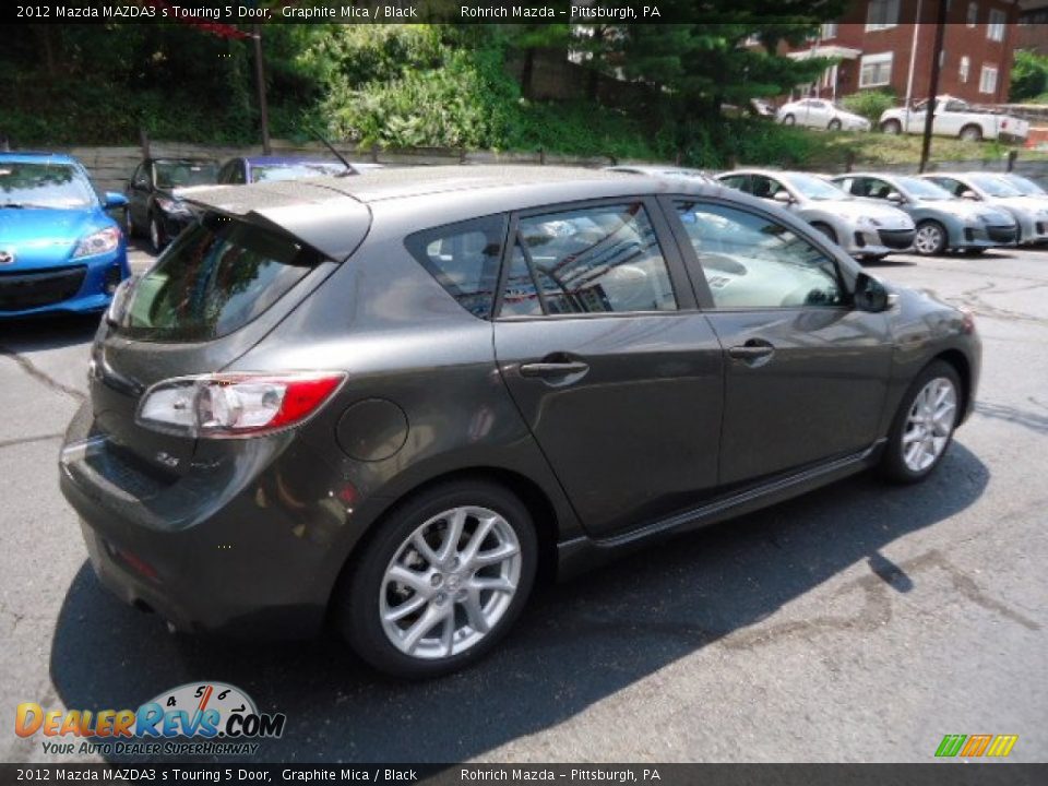 2012 Mazda MAZDA3 s Touring 5 Door Graphite Mica / Black Photo #5