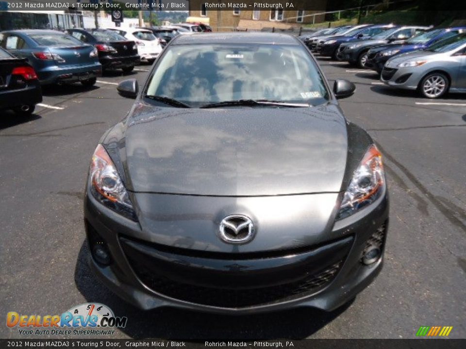 2012 Mazda MAZDA3 s Touring 5 Door Graphite Mica / Black Photo #8