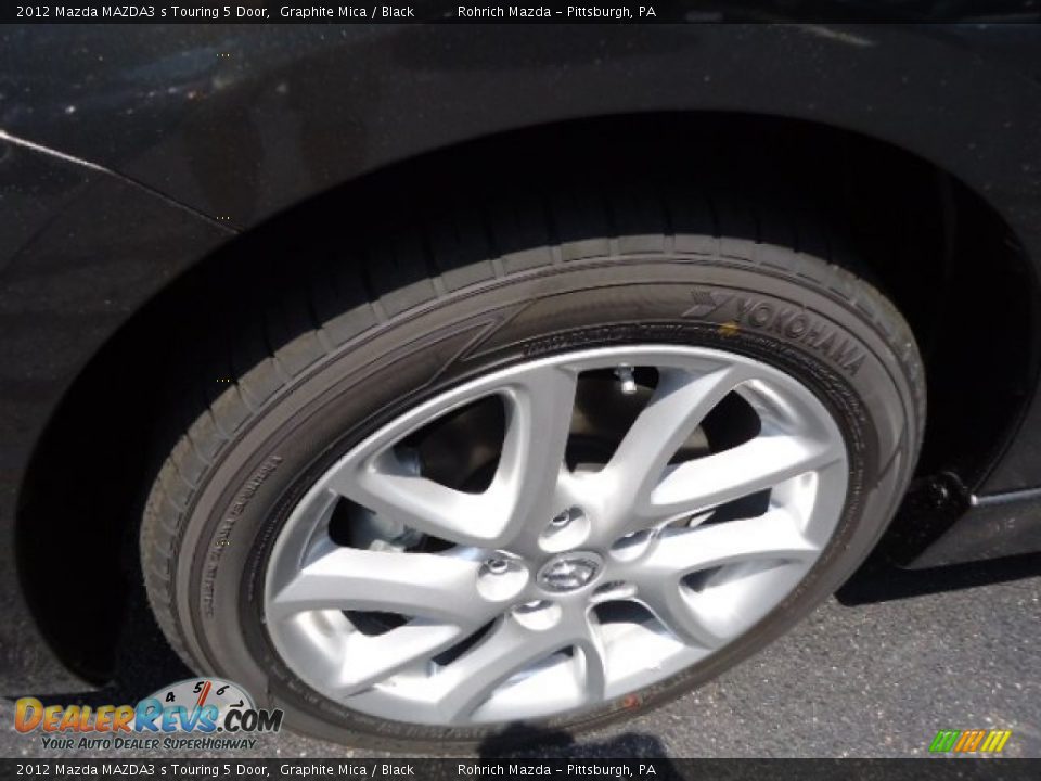 2012 Mazda MAZDA3 s Touring 5 Door Graphite Mica / Black Photo #9