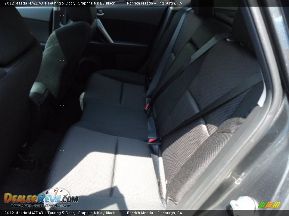 2012 Mazda MAZDA3 s Touring 5 Door Graphite Mica / Black Photo #11