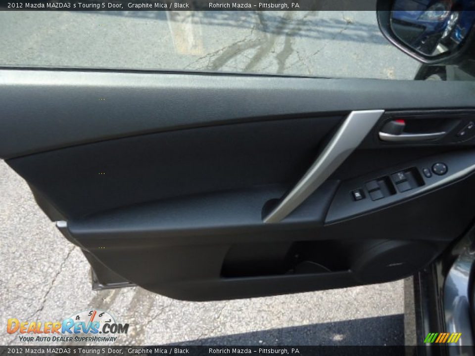 2012 Mazda MAZDA3 s Touring 5 Door Graphite Mica / Black Photo #14