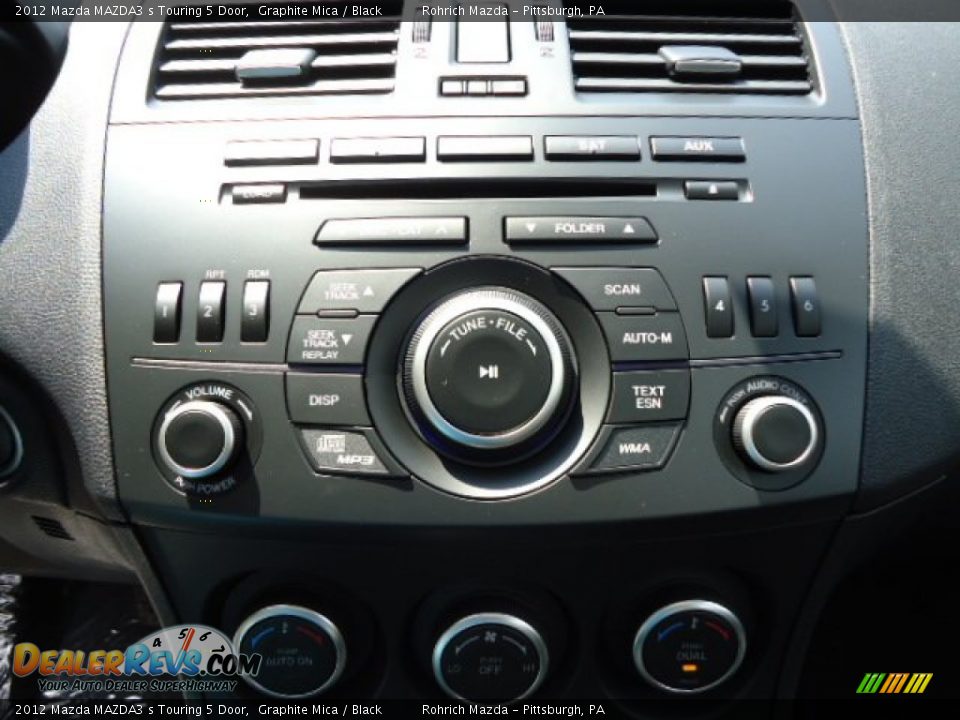 2012 Mazda MAZDA3 s Touring 5 Door Graphite Mica / Black Photo #19